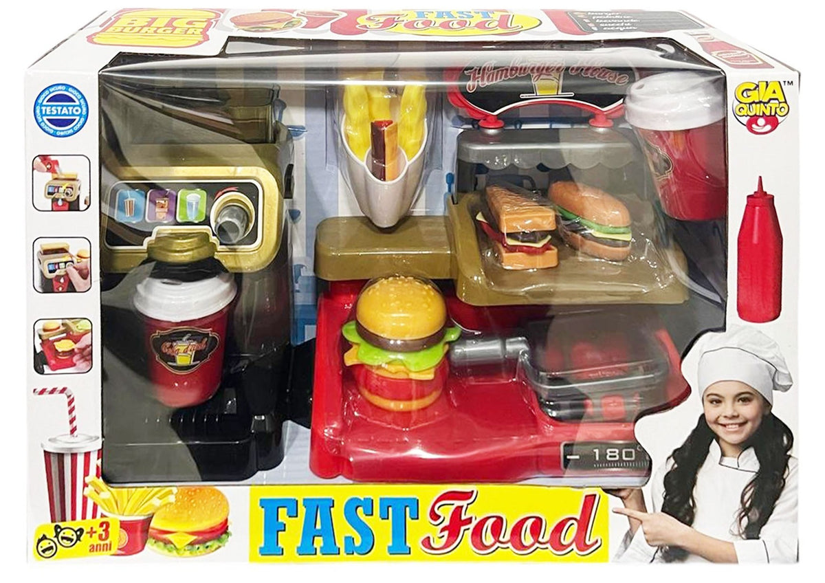 Cucina o negozio giocattolo – FAST FOOD GV9877