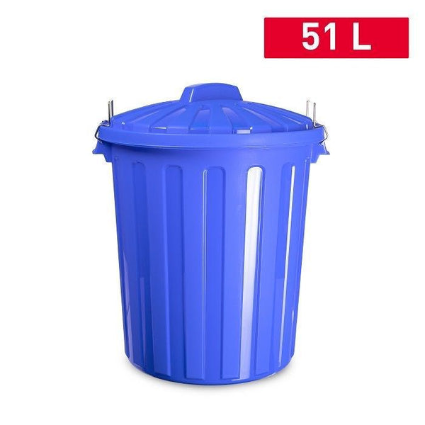 BIDONE 51L 47X43.5X56CM BLU