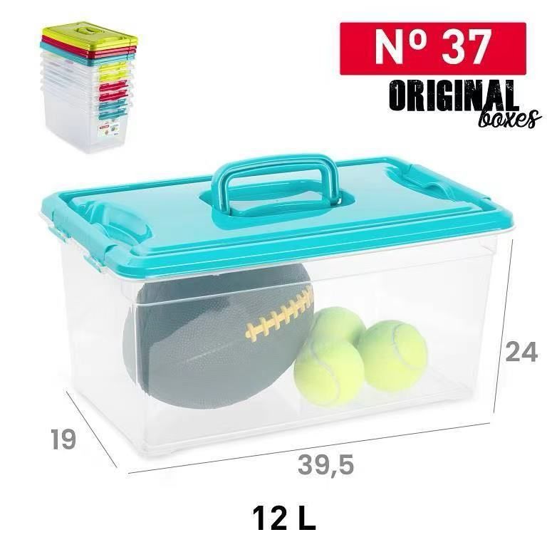 SCATOLA N37 12L 24X39.5X19CM PLASTICA