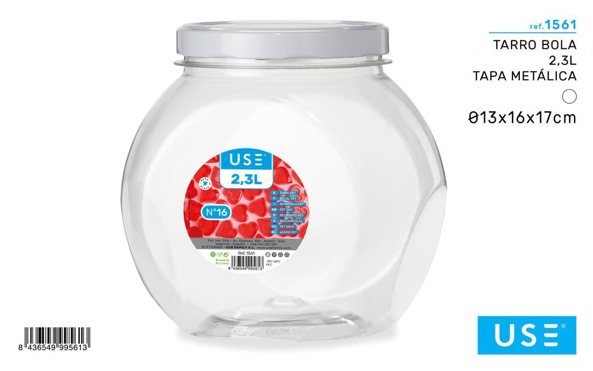 USE BARATTOLI PLASTICA 1561 N15