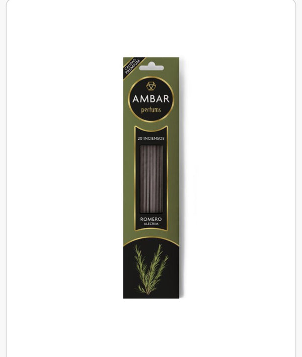 AMBRA INCENSO 20PZ ROSMARINO