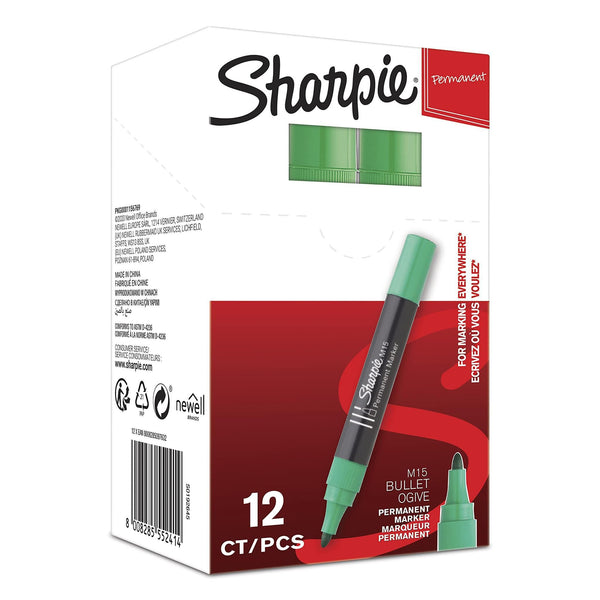 Pennarello o colore – PENNARELLO SHARPIE 12PZ VERDE