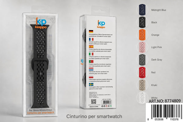 Cinturino smartwatch traforato