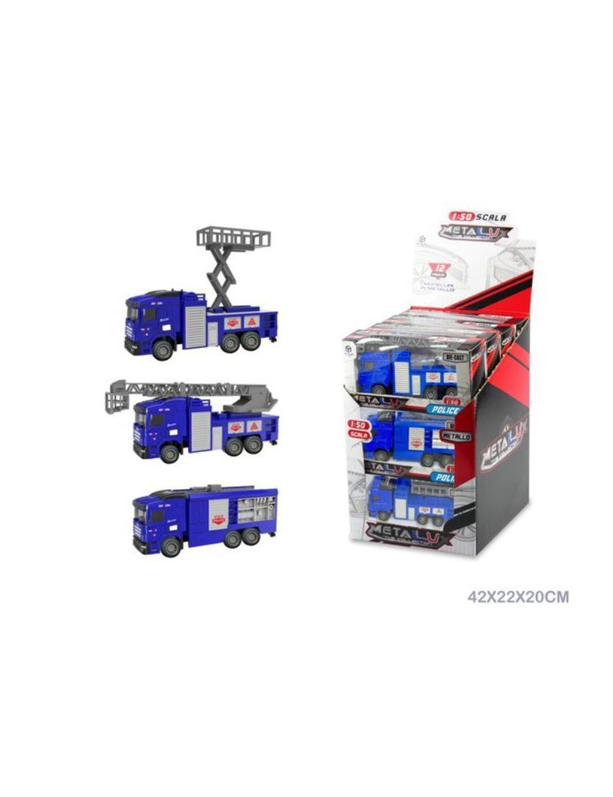 Veicolo giocattolo – METAL LUX CAMION POLIZIA IT63088