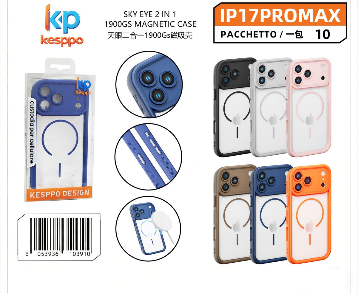 Custodia per iPhone 17 Pro Max – magnetica