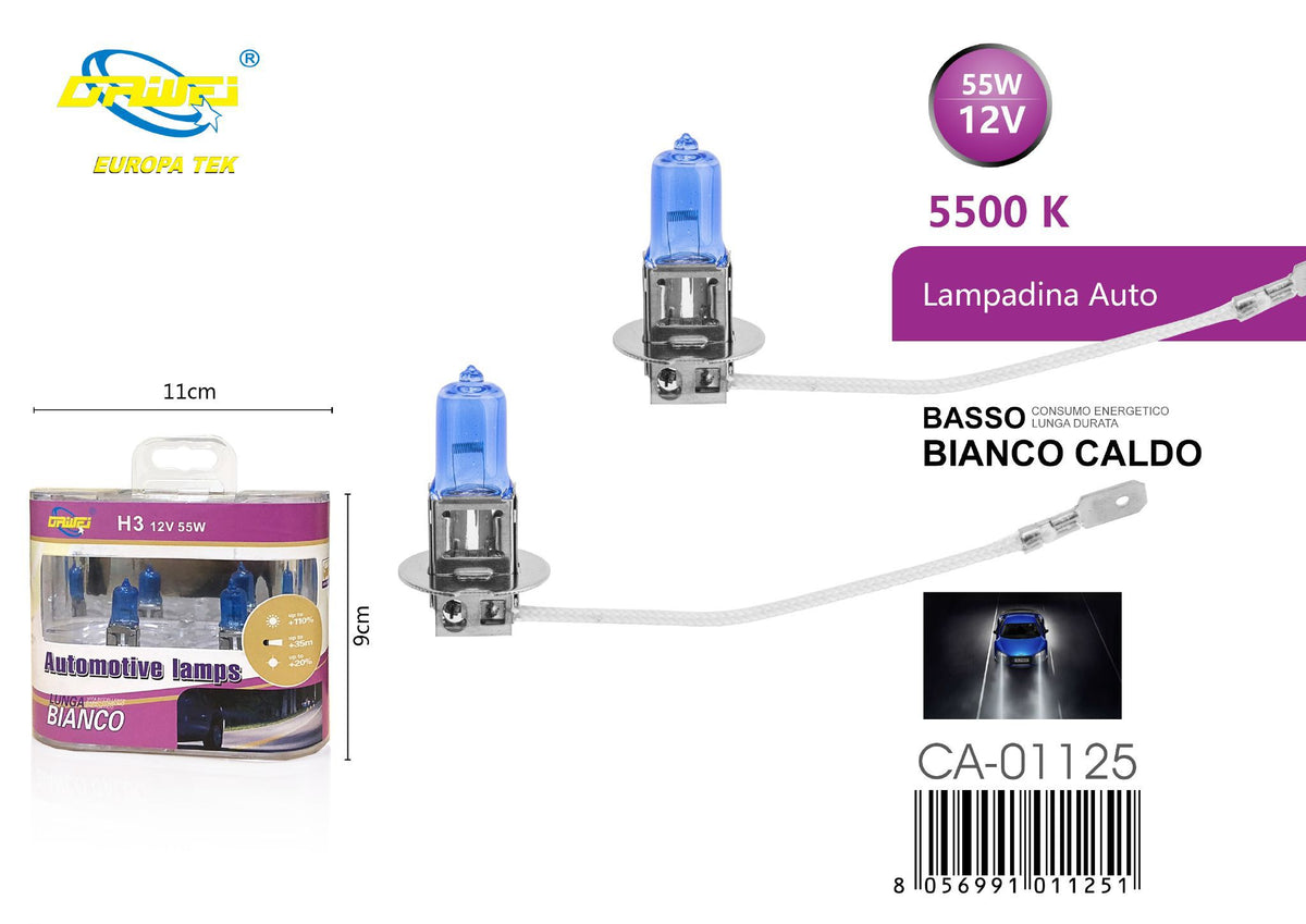 Lampadina per auto — 12 V, 55 W, H3