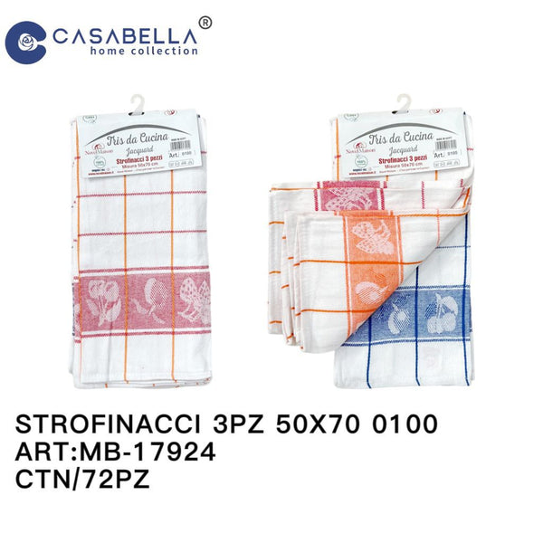Strofinacci 3PZ 50X70