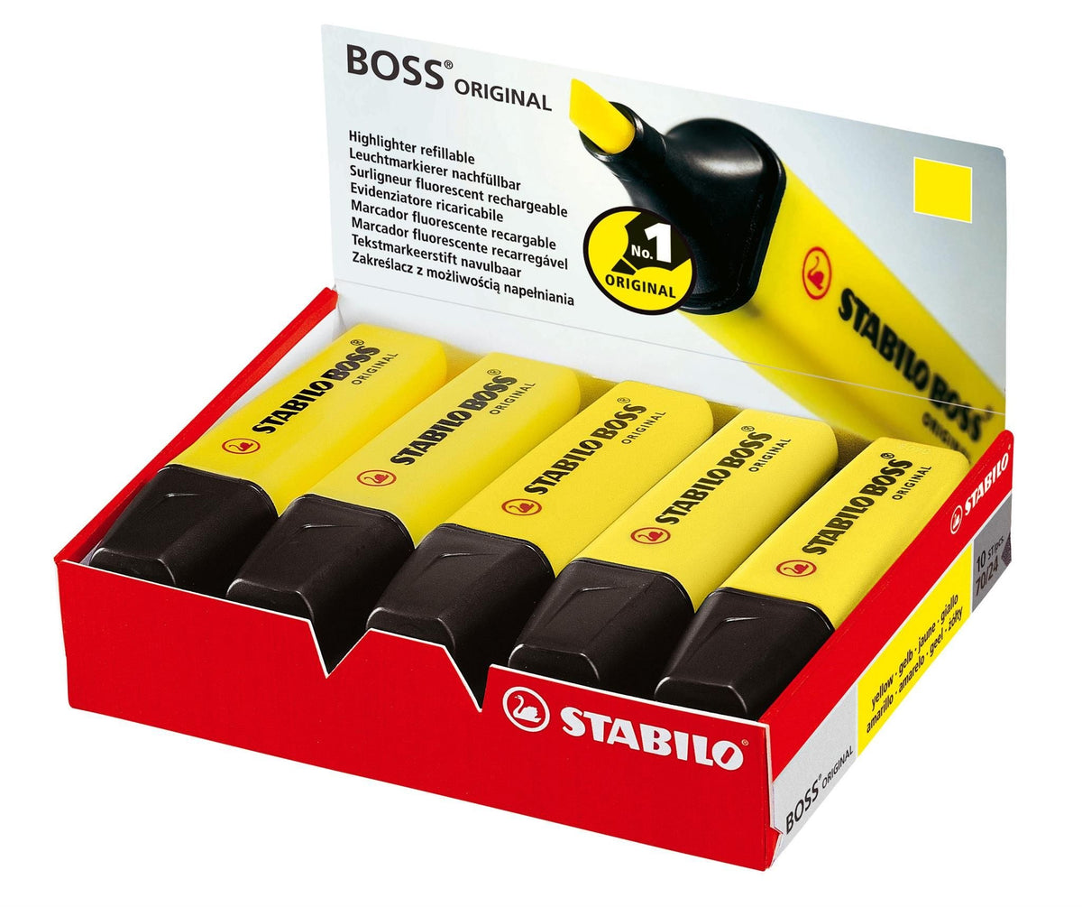 Penna – STABILO BOSS GIALLO 70/24