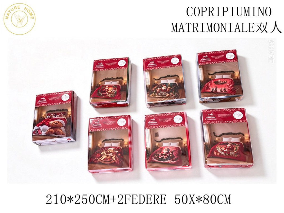 COPRIPIUMINO NATALE M.B 2POSTI