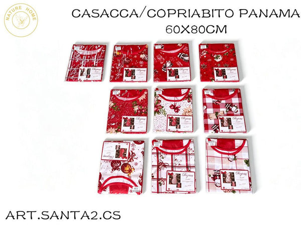 Casacca copriabito natalizia SANTA2 60x80 cm