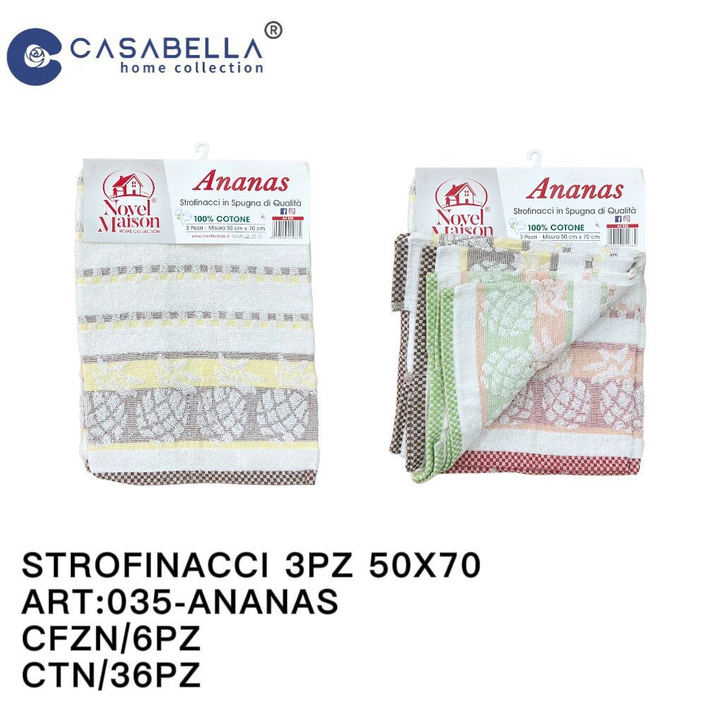 Strofinacci 3PZ 50X70