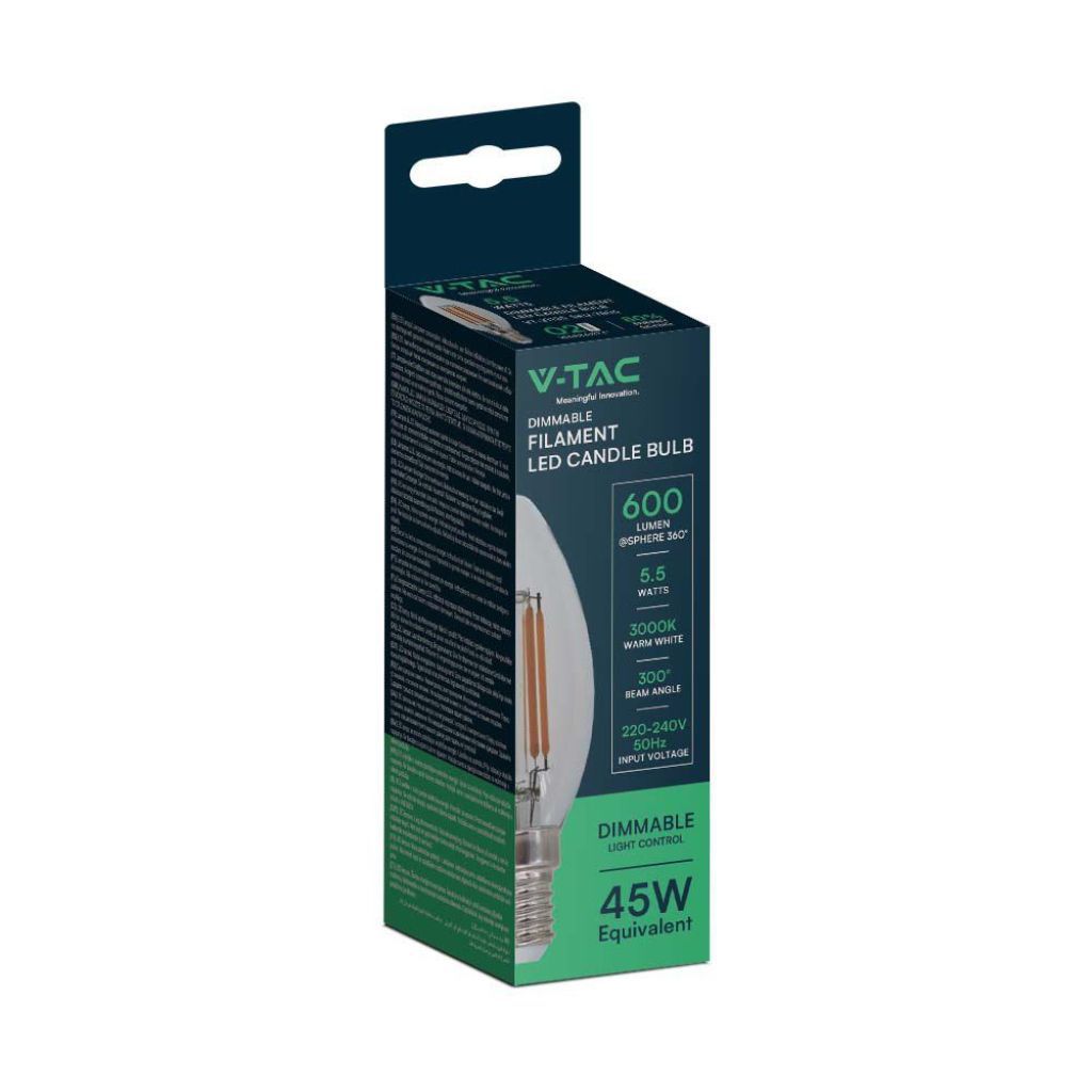 Lampadine a filamento da 6 W V-TAC – 07807