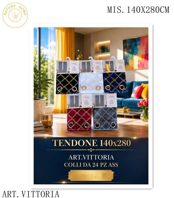 TENDE VITTORIA 140X280CM