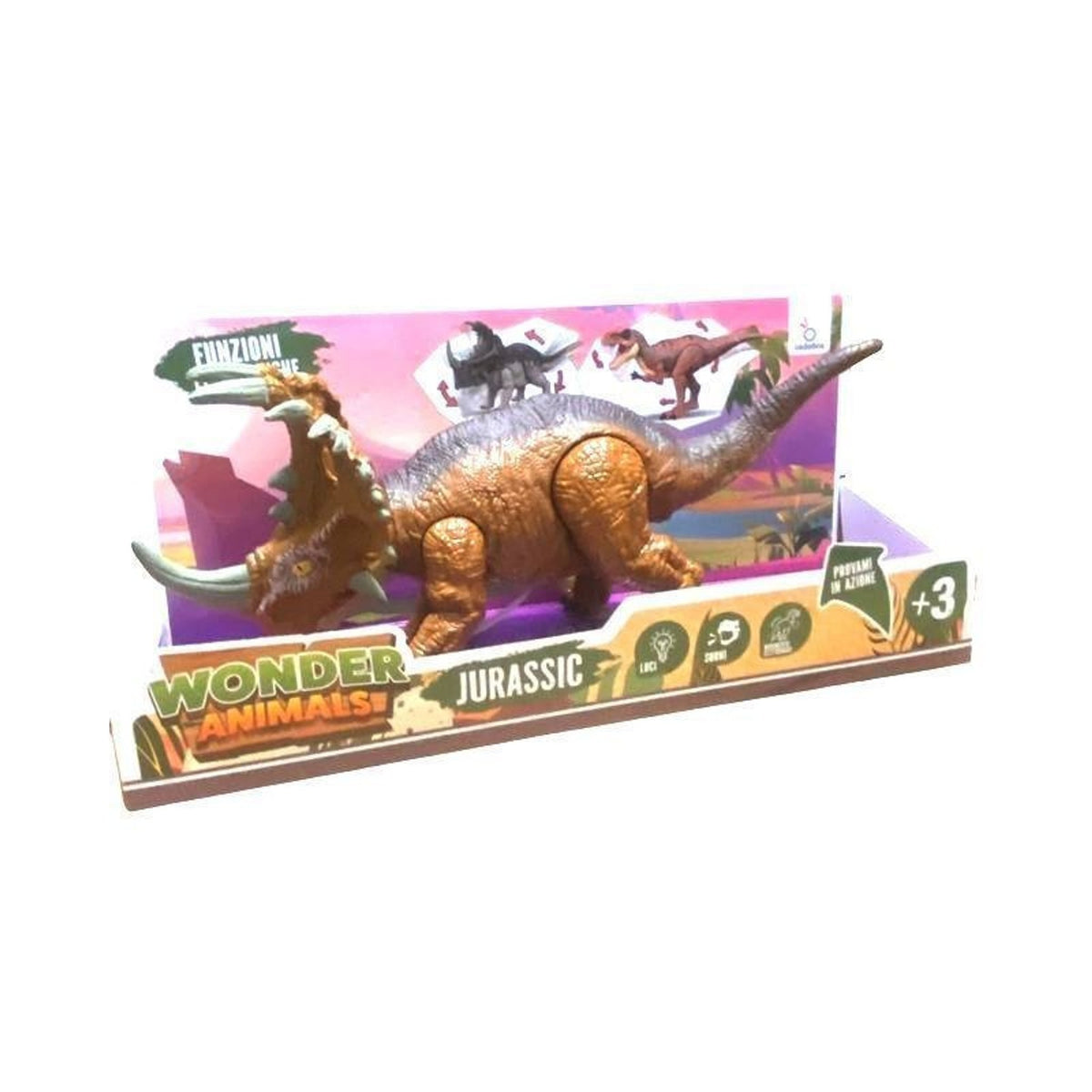 Personaggio o figura giocattolo – WONDER ANIMALI DINOSAURO HT625