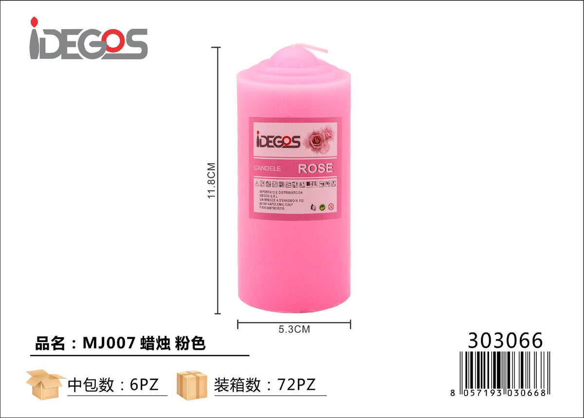 Candela decorativa, modello MJ007