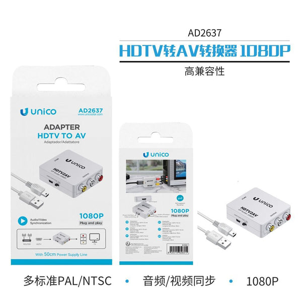 AD2637 Convertitore HDTV a AV 1080P