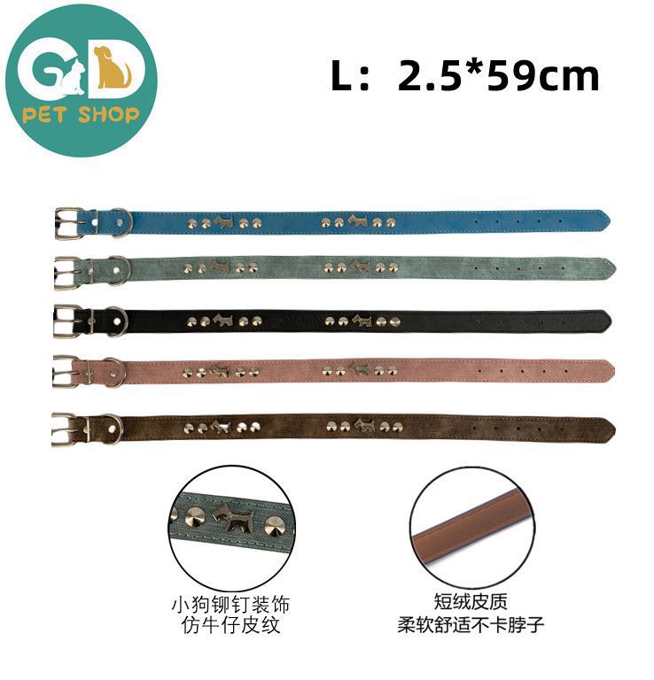 Collari – Collare In Pelle 2.5*59cm