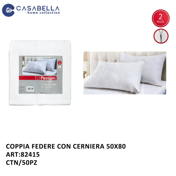 Coppia Federe con Cerniera 50X80 FD00157