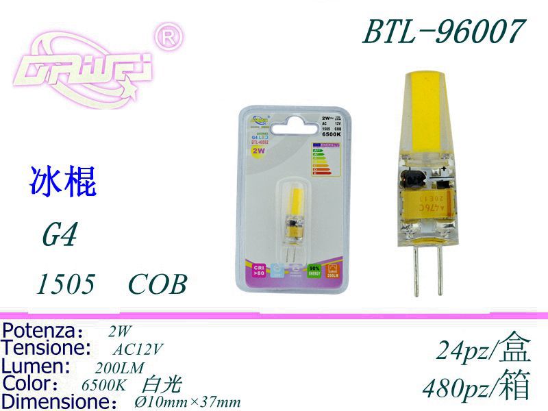 Lampadina LED — BTL-96007, 2 W, G4