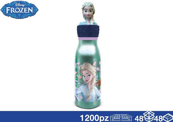 Tazza, bicchiere o borraccia – BORRACCIA ALLUMINIO 690ML 3D FROZEN EOL10529