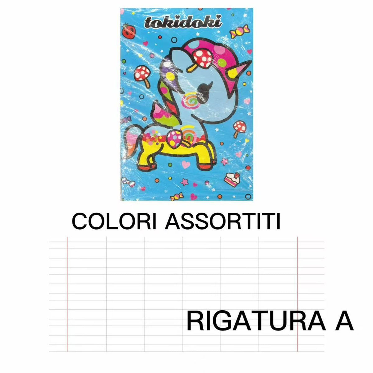 Quaderno o blocco – QUADERNI PANINI TOKIDOKI RIG. A