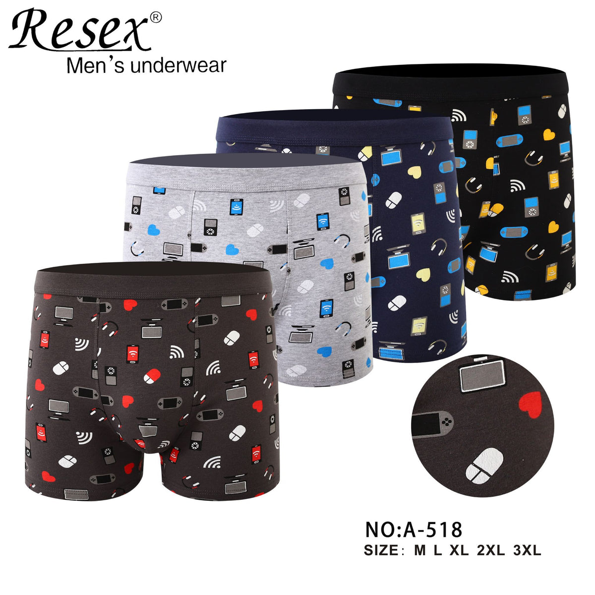 Boxer uomo A-518
