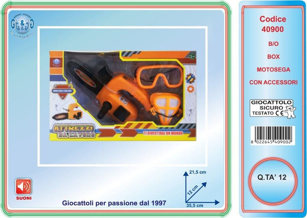Veicolo giocattolo – BOX MOTOSEGA CON ACC LIP 40900
