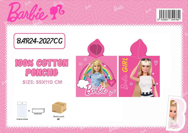 Coperta o plaid – BARBIE PONCHO MARE BAR242027CG