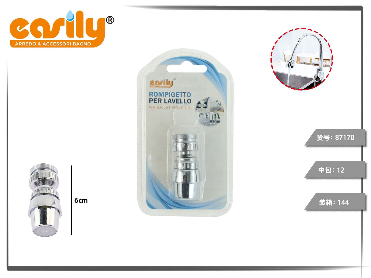 Rompigetto snodato compatto con testa stretta, 6 cm