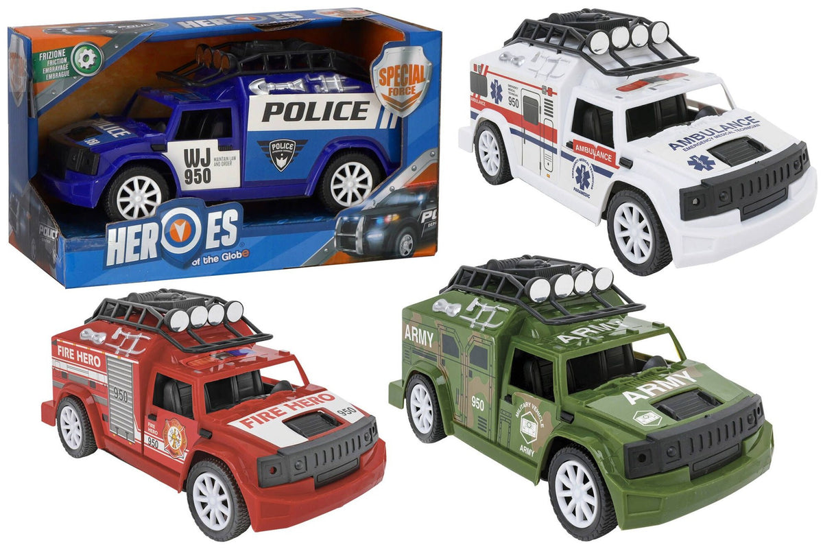 Veicolo giocattolo – AUTO FRIZIONE 20CM POLIZIA ASS 41456
