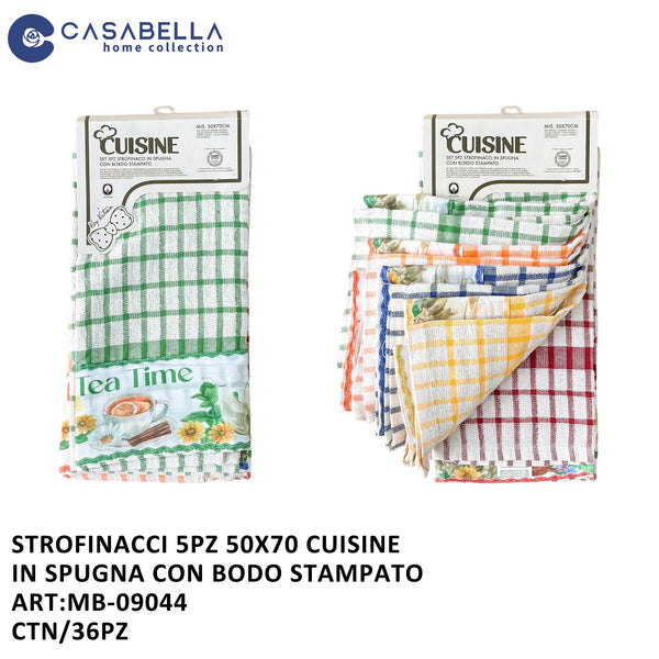 Strofinacci 5PZ 50X70 Cuisine