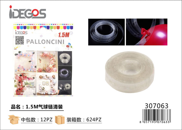 Striscia per composizioni di palloncini