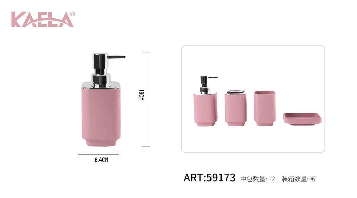 Dispenser per sapone, rosa