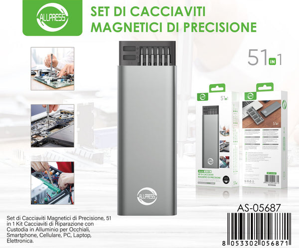 Set di cacciaviti 51 in 1