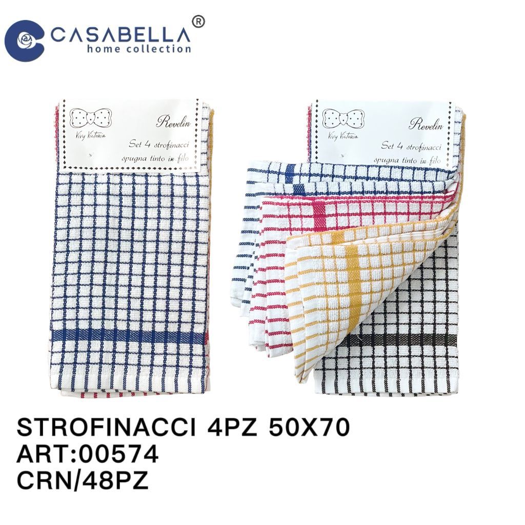 Strofinacci 4PZ 50X70