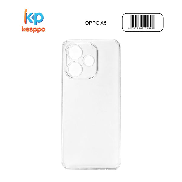 Custodia per OPPO A5 – trasparente, in silicone