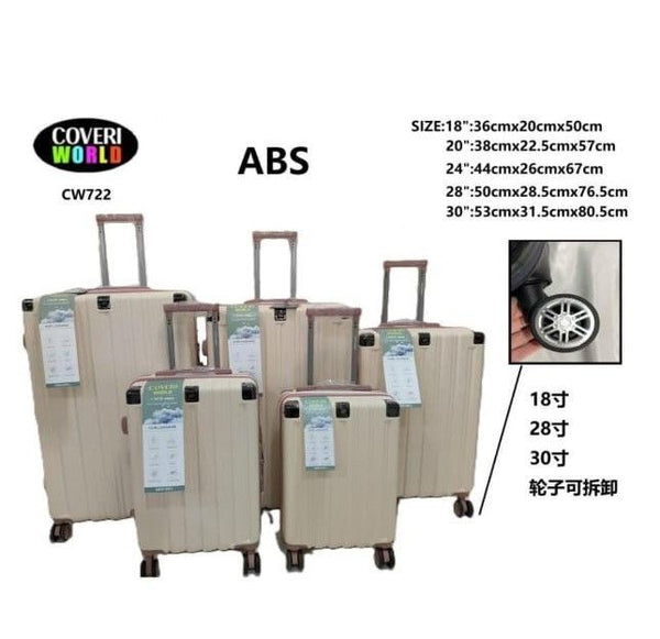 Set di 5 trolley rigidi Coveri World CW722