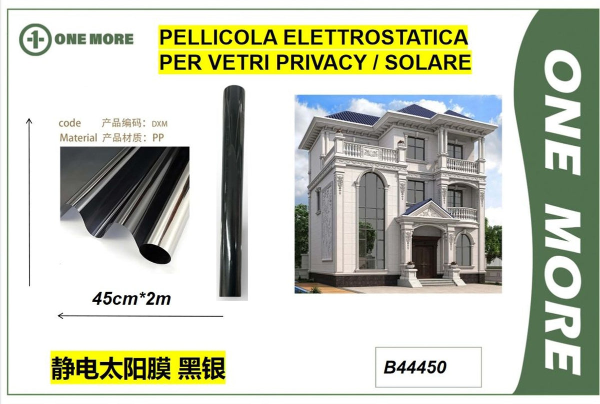 Pellicola elettrostatica per vetri privacy / solare