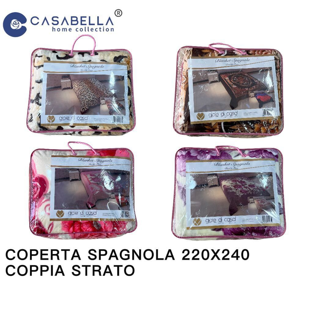 Coperta Spagnola 220X240 Coppia Strato