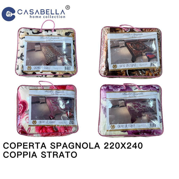 Coperta Spagnola 220X240 Coppia Strato