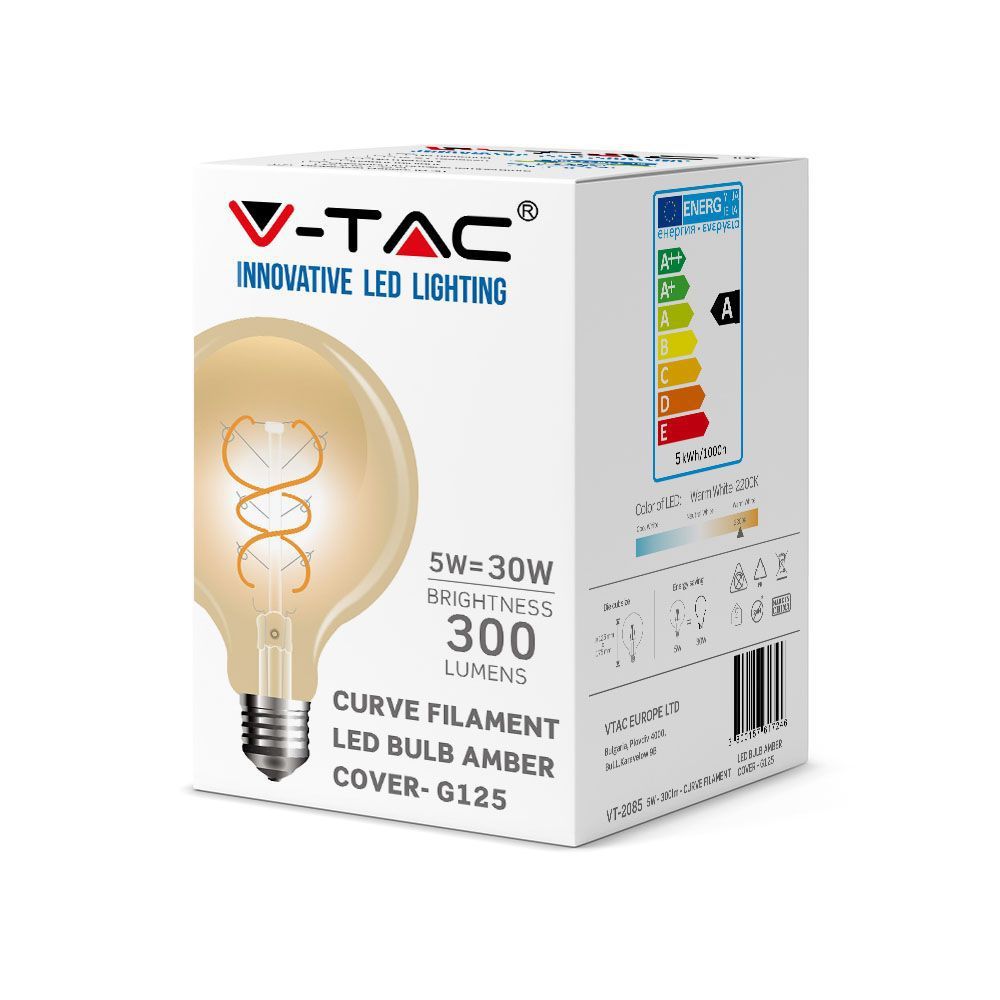 Lampadine decorative a filamento V-TAC – 217216