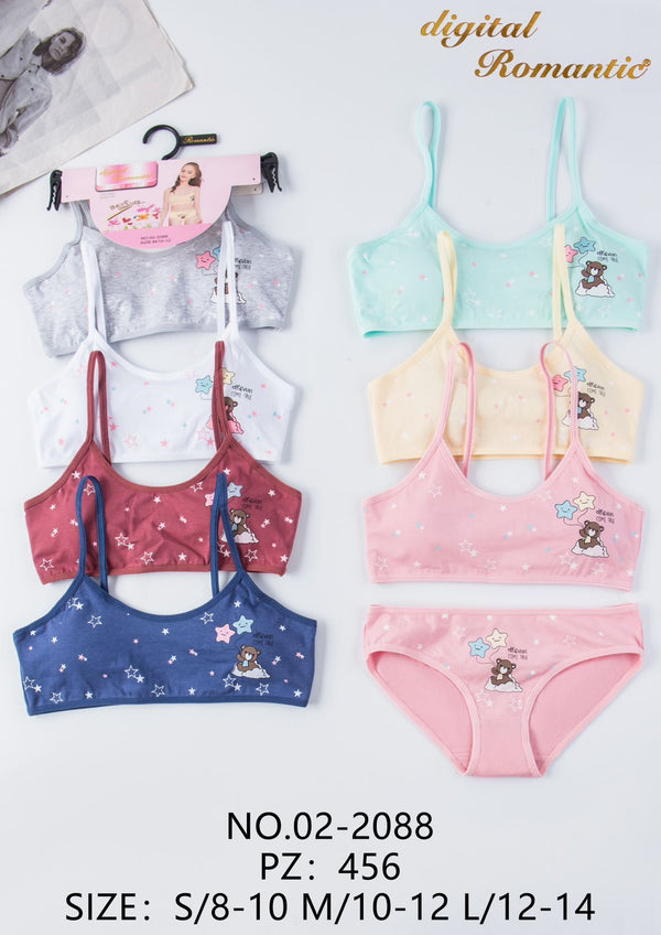 Completo intimo bambina 02-2088