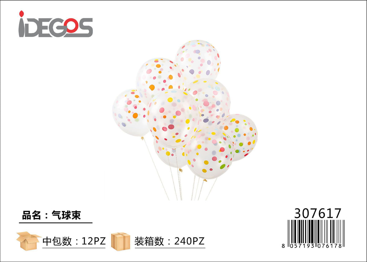 Bouquet di palloncini decorativi