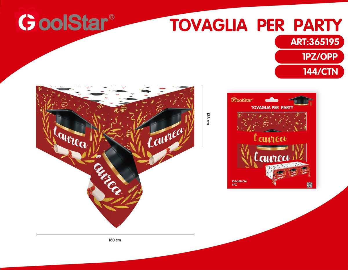 Tovaglia laurea 138 x 180 cm