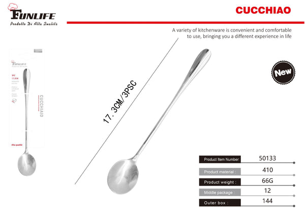 Cucchiaio 1012, confezione da 3 pezzi