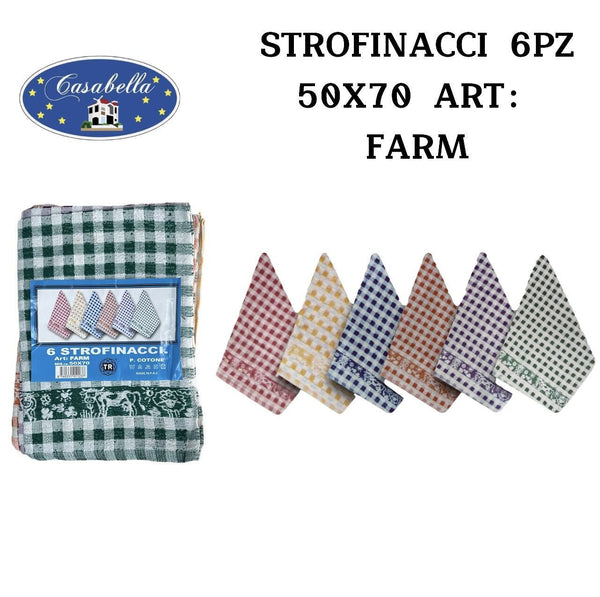 Strofinacci 6PZ 50X70