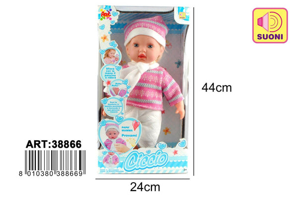 Bambolotto Ciccio con suoni AP38866