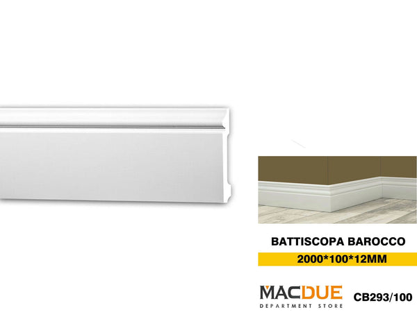 BATTISCOPA BAROCCO - BATTISCOPA BAROCCO B293-100