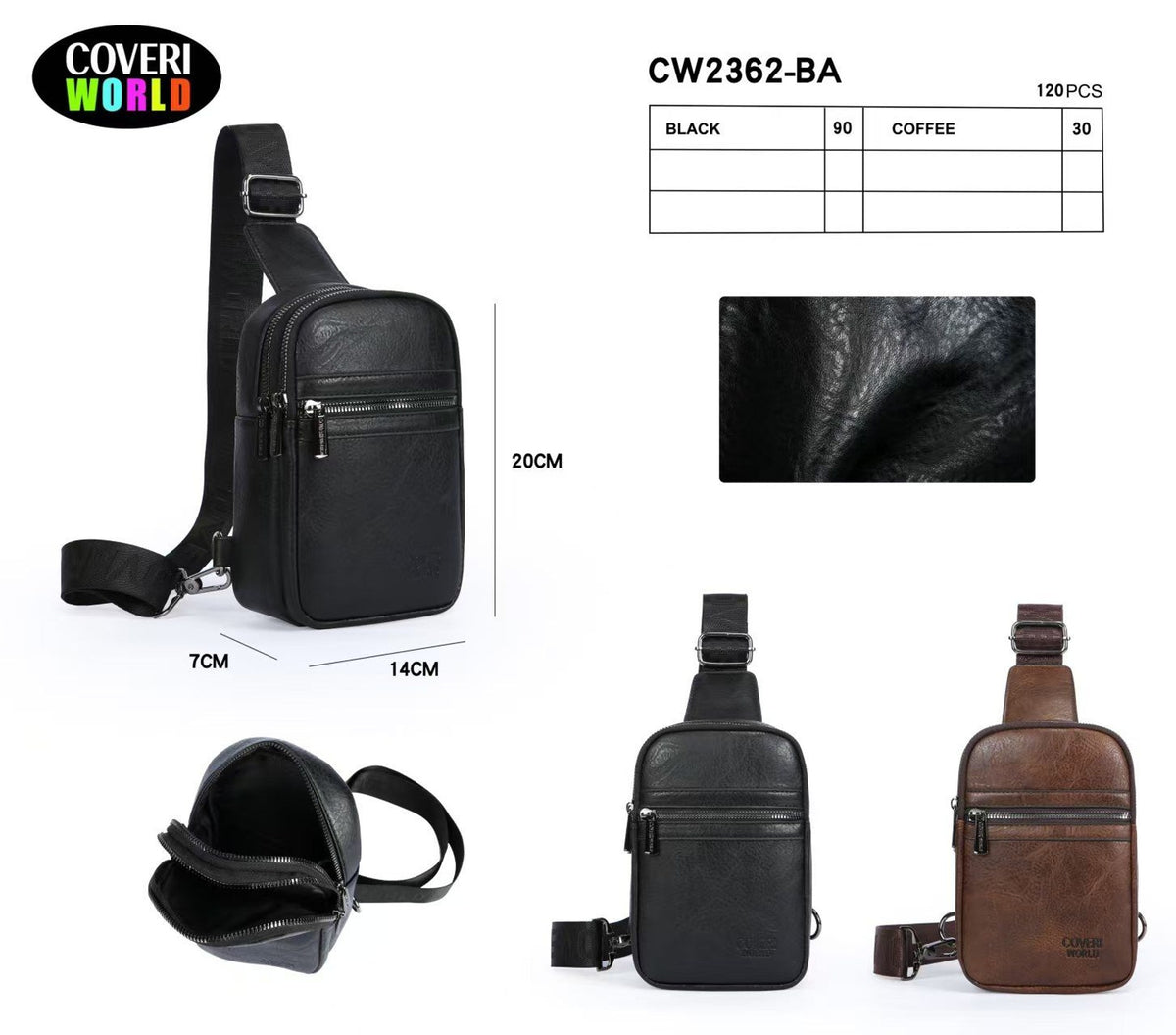 Borsa monospalla CW2362-BA