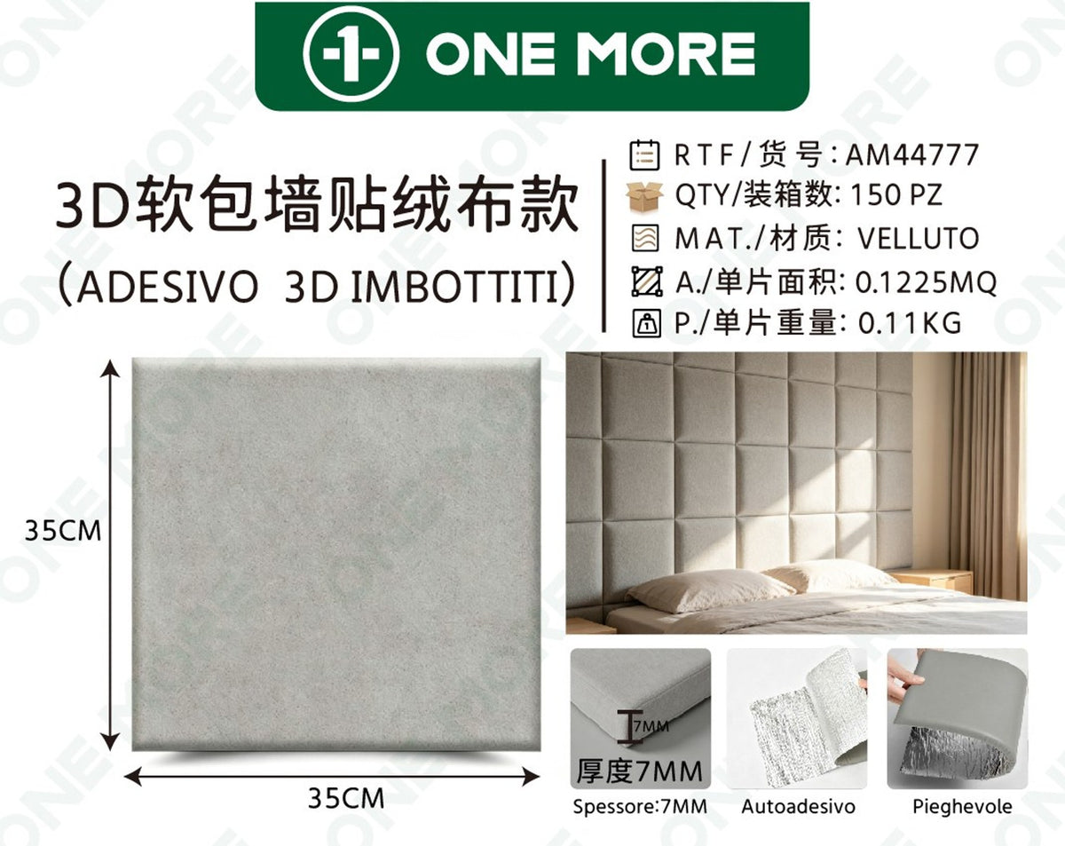 Adesivo 3d imbottiti